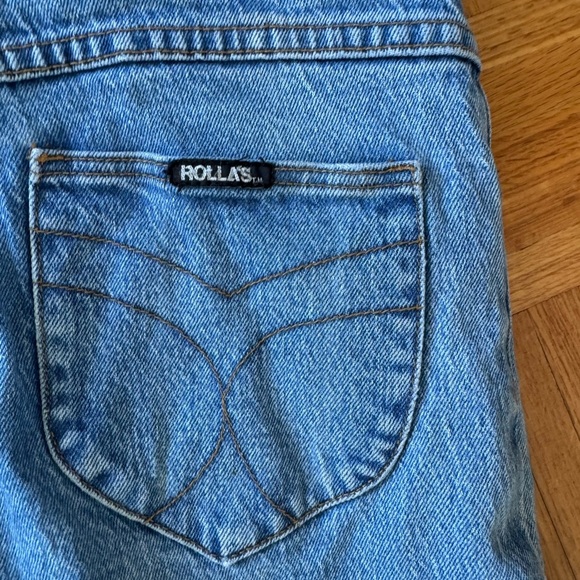 Rolla's -Dusters Jeans Women’s 25 Blue ~High Rise Slim - Picture 2 of 5